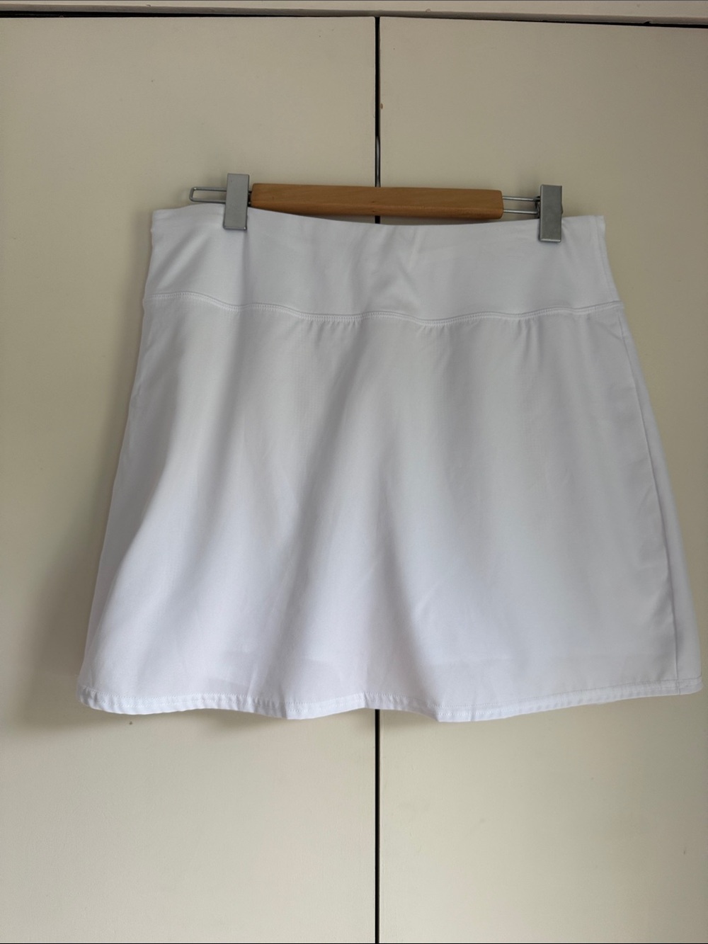 White Active Tennis Skort